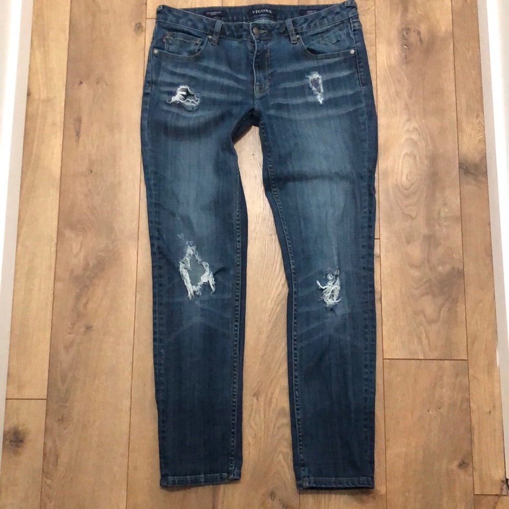 Distress vigoss jeans